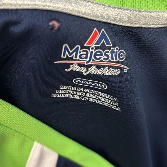 Seattle Seahawks Football Women’s Fan #12 Jersey Front Bling Accents Size XXL - Picture 11 of 11